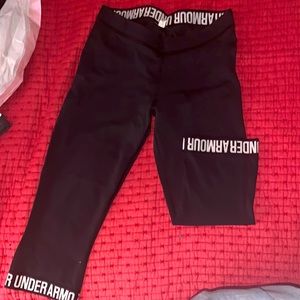 Underarmour workout capri leggings
